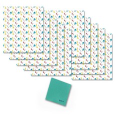 송월타월 리틀쥬 가제 손수건 10p + 독일행주 랜덤