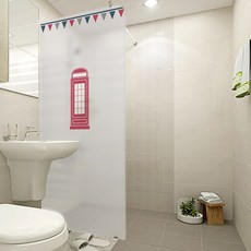 Design Soopul 淋浴窗戶貼紙 北歐風格 SW327, 混合顏色