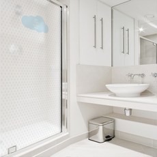 設計樹叢 淋浴窗貼 北歐風格 SW607, 混合顏色