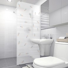 디자인수풀 淋浴窗貼 北歐風格 SW552, 混色