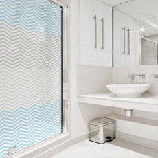 Design Supul 淋浴窗貼 北歐風格 SW558, 混合顏色