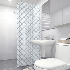 Design Supul 淋浴窗貼 北歐風格 SW272, 混合顏色