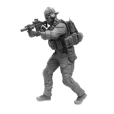 YUFANMODEL YF128 1/35軍事人物模型 US SEAL Soldier1, 1個