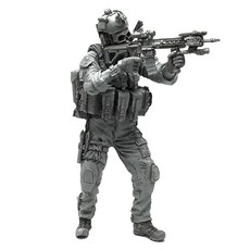 YUFANMODEL 1/35軍事人物 美國陸軍特種部隊骷髏士兵A, 1個