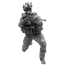 YUFANMODEL 1/35軍事人物模型 美國陸軍海豹狙擊手Vol 1, 1個