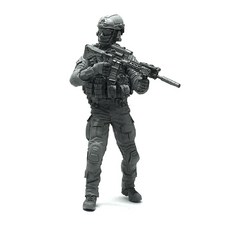 YUFANMODEL 1/35軍事人物現代美軍海豹突擊隊偵察兵J, 1個