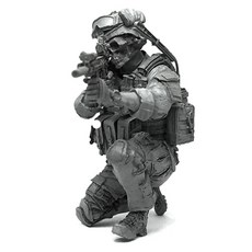 YUFANMODEL 1/35軍事人物 美國陸軍特種部隊骷髏士兵 F, 1個
