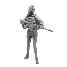 YUFANMODEL YF135 1/35軍事人物模型 美國突擊女孩Little Rose Lara Vol1, 1個