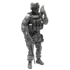 YUFANMODEL 1/35軍事人物現代美軍特種部隊士兵通話, 1個