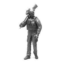 YUFANMODEL YF113 1/35軍事人物模型美國海豹部隊士兵持槍, 1個