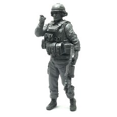 YUFANMODEL 1/35軍事人物現代美軍海豹部隊士兵指揮, 1個