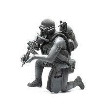 YUFANMODEL 1/35軍事人物現代美軍特種部隊士兵帶氧氣筒, 1個