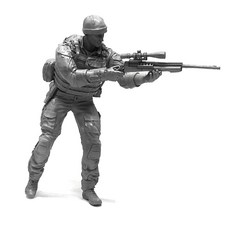 YUFANMODEL YF114 1/35軍事人物美國海豹部隊士兵I Lost My Goal Vol1, 1個