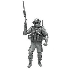 YUFANMODEL YF035 1/35軍事人物 美國陸軍特種部隊士兵C, 1個