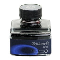 PELICAN 派力肯 Penrest 型墨水瓶 TG1 50ml, 亮黑色, 1個