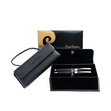 Pierre Cardin PARIS Mini Grand Aqua系列鋼筆組 PC1060M, EF, 黑色