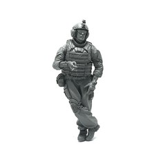 YUFANMODEL 1/35軍事人物現代美國陸軍裝甲車組員抽菸, 1個