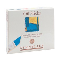 SENNELIER 油棒套組, 6 種顏色