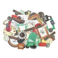 한가람 다이 만들기 재료컷 페이퍼 카드스탁, Antique Bazaar, 1개