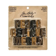 한가람아트타운 북아트 TH 장식 IDEAOLOGY LETTERPRESS HOLIDAY TH93256, 혼합 색상, 1개