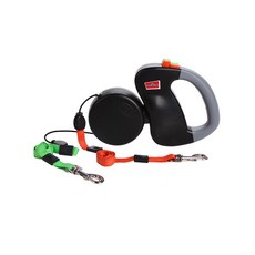 에이프릴16 반려동물 더블 오토리드줄, 블랙, 1개