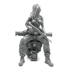 YUFANMODEL YF146 1/35軍事人物模型 US SEAL Assault Girl Little Rose Lara Vol14, 1個