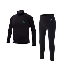 FITNUS 男款多功能中領長袖T恤+9分褲