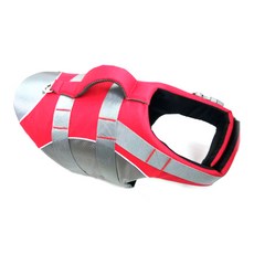 BUYSELL 小狗玩水救生衣, 紅色的