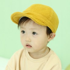 MUXUE 孩童素色翻簷帽