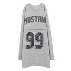 PANG PANG SHOP 印花長袖哺乳T恤