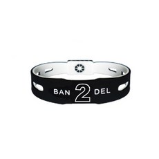 BANDEL 數字可逆手鍊 2, 黑+白