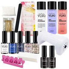 YUKI Gel Nail B 套組, 17種, 1套