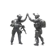 YUFANMODEL 1/35現代美國陸軍海豹部隊士兵給我五軍事公仔 YF065, 1套