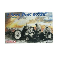DRAGON DML0018 1/35 德國7.5cm PAK 97/38 塑料模型, 1個