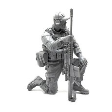 YUFANMODEL YF214 1/35軍事人物 美國海豹突擊隊士兵2, 1個