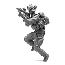 YUFANMODEL YF218 1/35軍事人物 美國海豹突擊隊士兵6, 1個