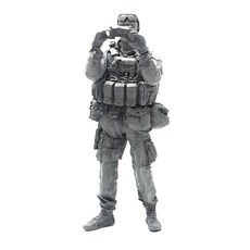 YUFANMODEL 1/35 美國陸軍特種部隊士兵拍照軍事模型 YF078, 1個
