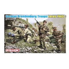 DRAGON DML0214 1/35 德國勃蘭登堡部隊 Leros 1943 年塑料模型, 1個