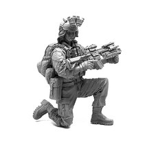 YUFANMODEL YF211 1/35軍事人物模型 US SEAL Assault Team Little Rose Lara 1, 1個