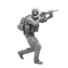 YUFANMODEL YF221 1/35軍事人物 美國海豹突擊隊突擊隊士兵10, 1個