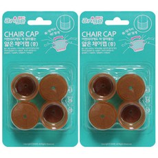 ange 圓形椅腳薄墊 4入, 2個