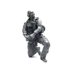 YUFANMODEL 1/35 美國陸軍特種部隊現役士兵軍事公仔 YF067, 1個
