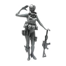 YUFANMODEL 1/35 美國陸軍特種部隊女兵2軍事公仔 YF073, 1個