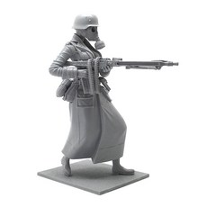 YUFANMODEL YF166 1/18軍事人物模型幻想二戰德國女兵性感軍士, 1個