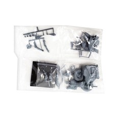 YUFANMODEL YF151 1/24軍事人物模型 75mm Motorbike Maiden A Fire Fox, 1個