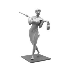 YUFANMODEL YF182 1/16 90mm 밀리터리 피규어 Fantasy Cheongsam Lady Killer Madame Li, 1개