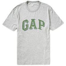 갭 남성용 반팔 아크 로고 티 셔츠