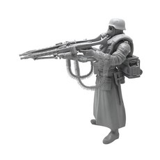 YUFANMODEL YF167 1/18軍事人物模型幻想二戰德軍士兵普魯士戰神, 1個