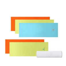 Songwol 松月 arnaldo bassini運動毛巾 5入 隨機出貨 +進口純棉美容毛巾 CS32 隨機出貨, 混色, 1組