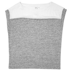 갭 여성용 반팔 보트넥 탑